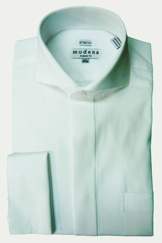 Seafoam Pincord Cutaway Collar Dress Shirt